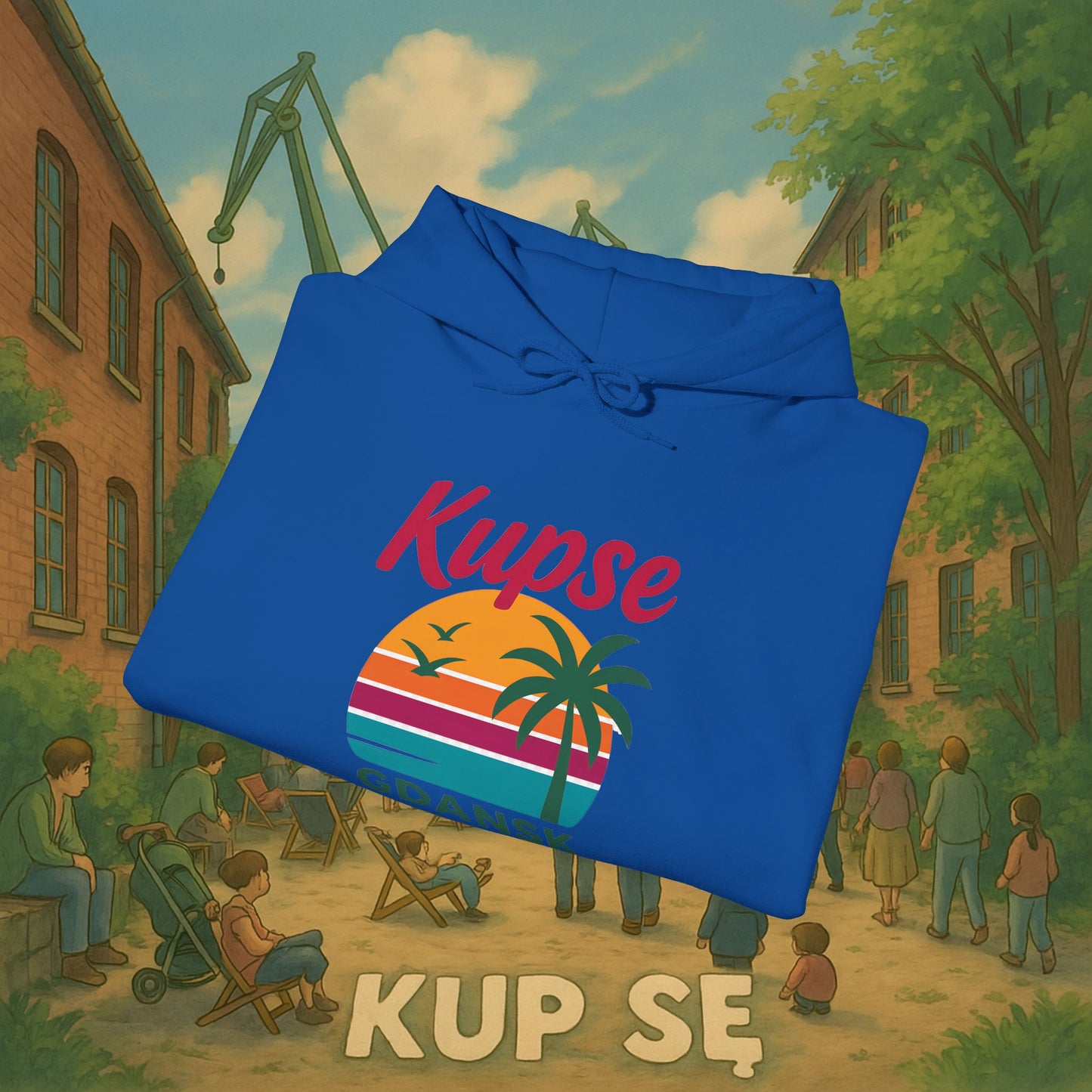 Unisex Heavy Blend Hoodie – 90s – Kup Se