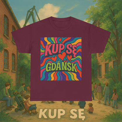 KupSe Gdańsk Hippie t-shirt - Unisex Heavy Cotton Tee