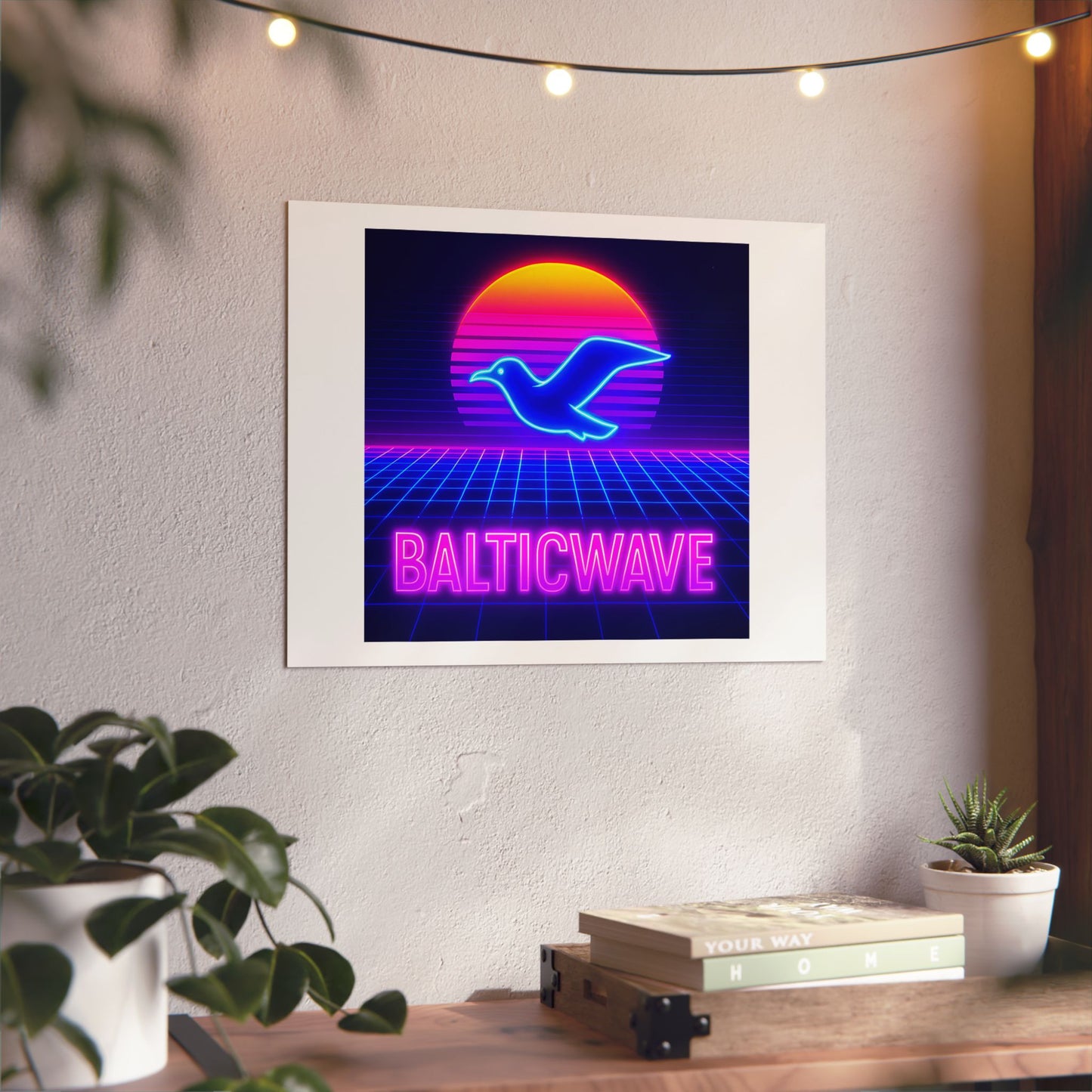 Obraz na panelu aluminiowym Baltic Wave – trwały wydruk w stylu Kup Se