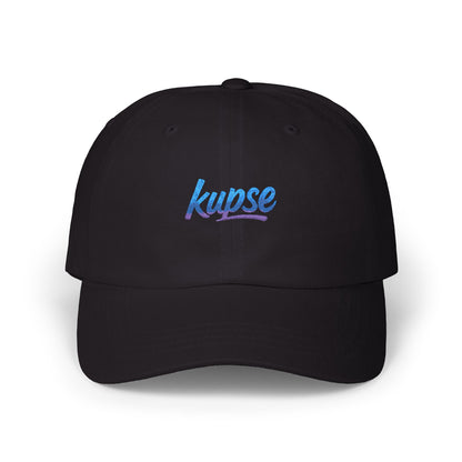 Czapka z daszkiem z grafiką Kup Se Logo Blue – modny Dad Cap z charakterem
