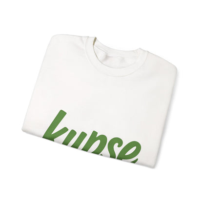 Bluza unisex z grafiką Kup Se Logo Green – klasyczny crewneck i miejski styl