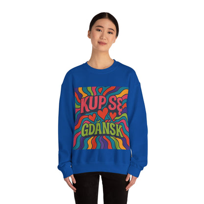 Bluza unisex z grafiką Kup Se Acid – klasyczny crewneck i miejski styl