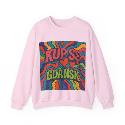 Bluza unisex z grafiką Kup Se Acid – klasyczny crewneck i miejski styl