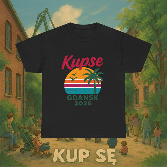 KupSe 90's Style t-shirt - Unisex Heavy Cotton Tee