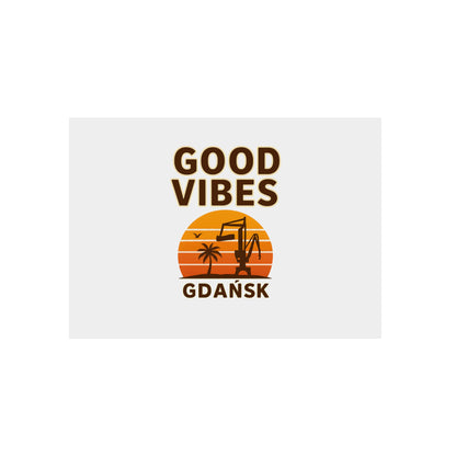 Obraz na panelu aluminiowym Good Vibes – trwały wydruk w stylu Kup Se