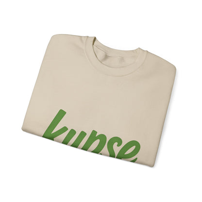Bluza unisex z grafiką Kup Se Logo Green – klasyczny crewneck i miejski styl