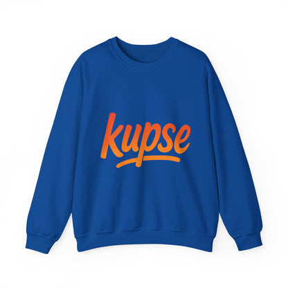 Bluza unisex z grafiką Kup Se Logo Orange – klasyczny crewneck i miejski styl