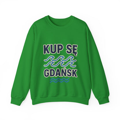 Bluza unisex z grafiką Kup Se Fale – klasyczny crewneck i miejski styl