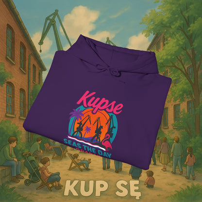 Unisex Heavy Blend Hoodie – Seas The Day – Kup Se
