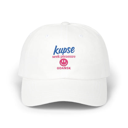 Czapka z daszkiem z grafiką Kup Se Seek Pleasure – modny Dad Cap z charakterem