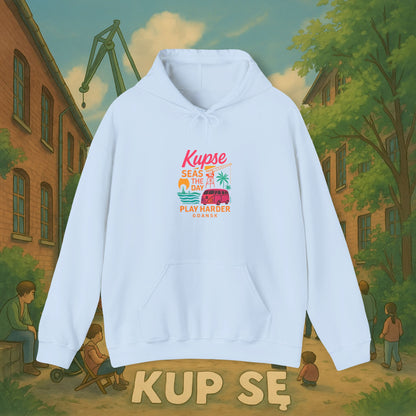 Unisex Heavy Blend Hoodie – Play Harder – Kup Se