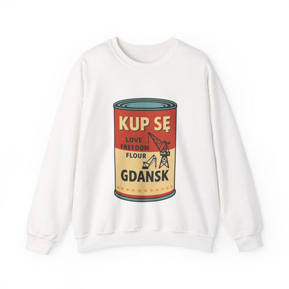 Bluza unisex z grafiką Kup Se Campbell– klasyczny crewneck i miejski styl