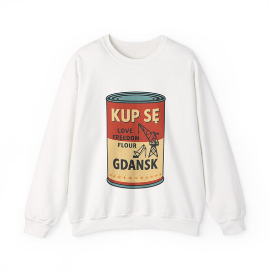 Bluza unisex z grafiką Kup Se Campbell– klasyczny crewneck i miejski styl