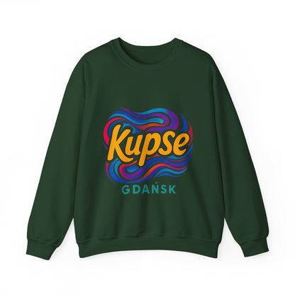 Bluza unisex z grafiką Kup Se Acid2 – klasyczny crewneck i miejski styl