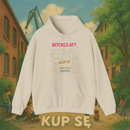 Unisex Heavy Blend Hoodie – Bi*ches at? – Kup Se