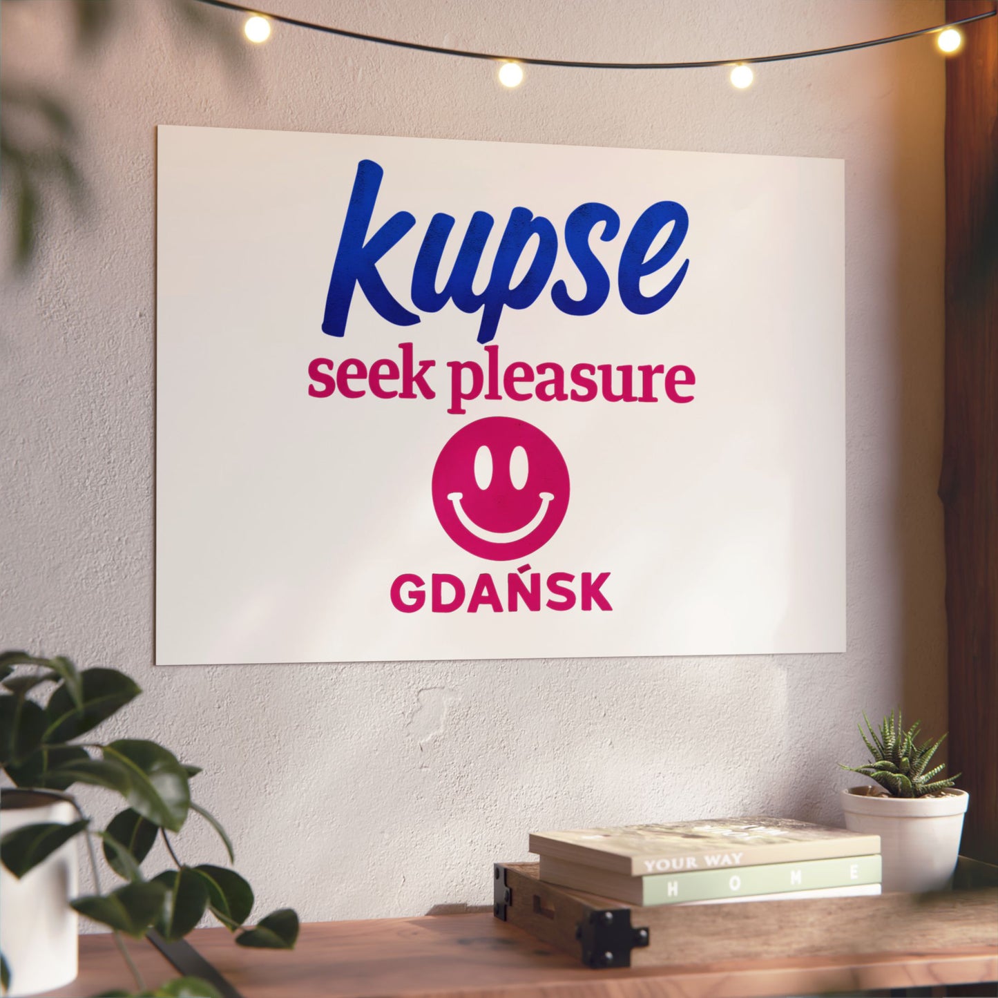 Obraz na panelu aluminiowym Seek Pleasure – trwały wydruk w stylu Kup Se