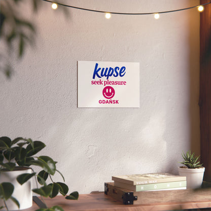 Obraz na panelu aluminiowym Seek Pleasure – trwały wydruk w stylu Kup Se