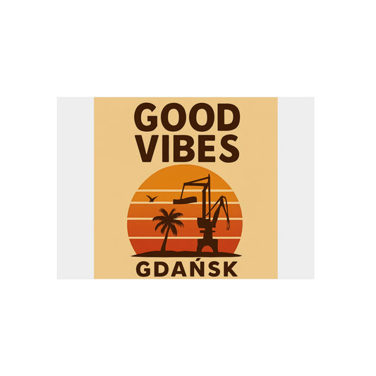 Obraz na panelu aluminiowym Good Vibes Desert – trwały wydruk w stylu Kup Se