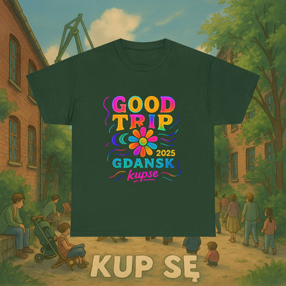 KupSe Good Trip Gdansk Style t-shirt - Unisex Heavy Cotton Tee