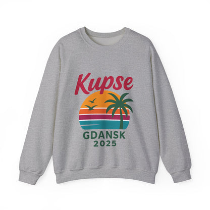 Bluza unisex z grafiką Kup Se 90s – klasyczny crewneck i miejski styl
