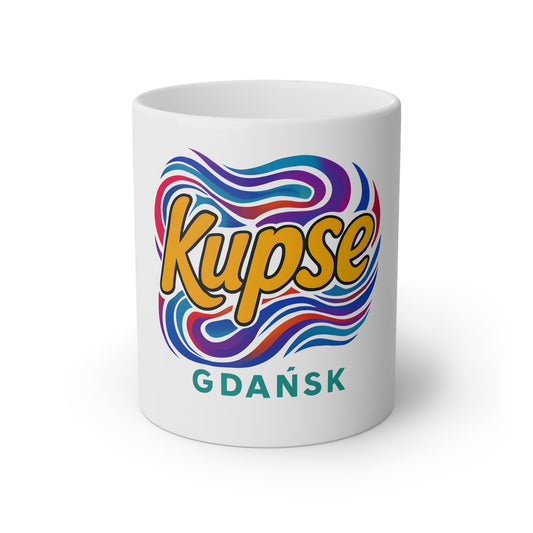 Kubek KupSe – Acid, Unikatowy Design, Lokalny Styl