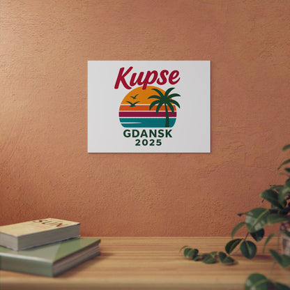 Obraz na panelu aluminiowym 90s – trwały wydruk w stylu Kup Se