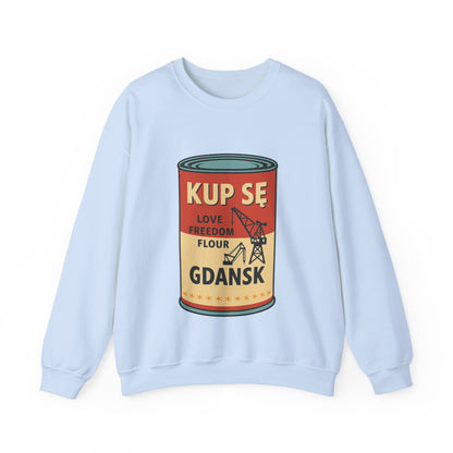 Bluza unisex z grafiką Kup Se Campbell– klasyczny crewneck i miejski styl