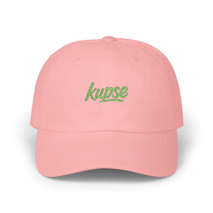 Czapka z daszkiem z grafiką Kup Se Logo Green – modny Dad Cap z charakterem
