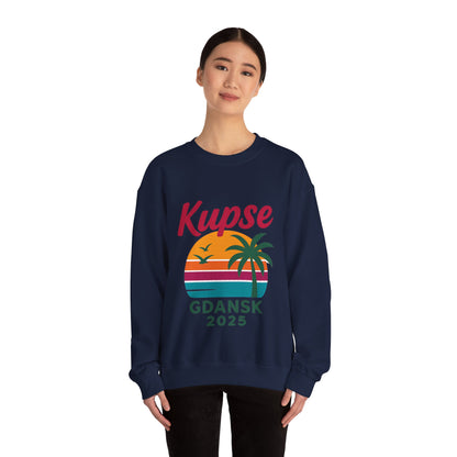 Bluza unisex z grafiką Kup Se 90s – klasyczny crewneck i miejski styl