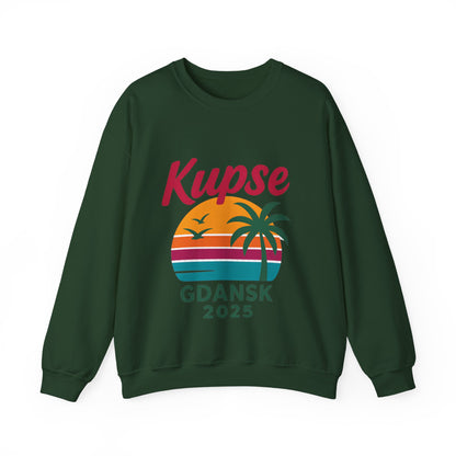 Bluza unisex z grafiką Kup Se 90s – klasyczny crewneck i miejski styl