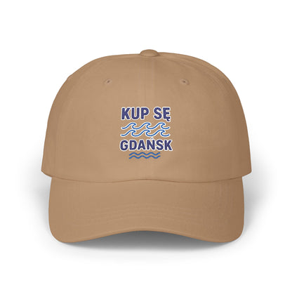 Czapka z daszkiem z grafiką Kup Se fale – modny Dad Cap z charakterem