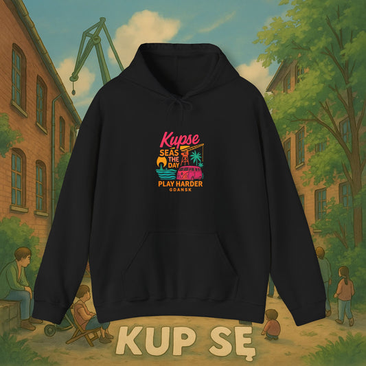 Unisex Heavy Blend Hoodie – Play Harder – Kup Se