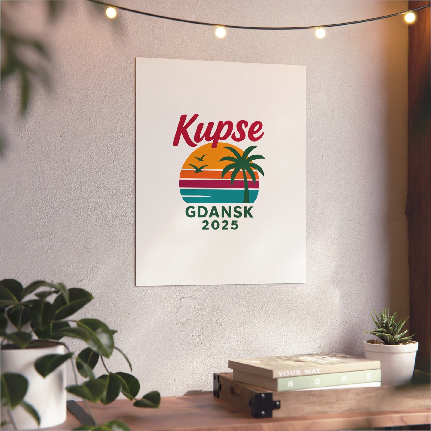 Obraz na panelu aluminiowym 90s – trwały wydruk w stylu Kup Se