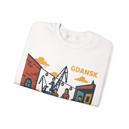 Bluza unisex z grafiką Kup Se Vibe – klasyczny crewneck i miejski styl