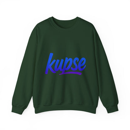 Bluza unisex z grafiką Kup Se Logo Blue – klasyczny crewneck i miejski styl
