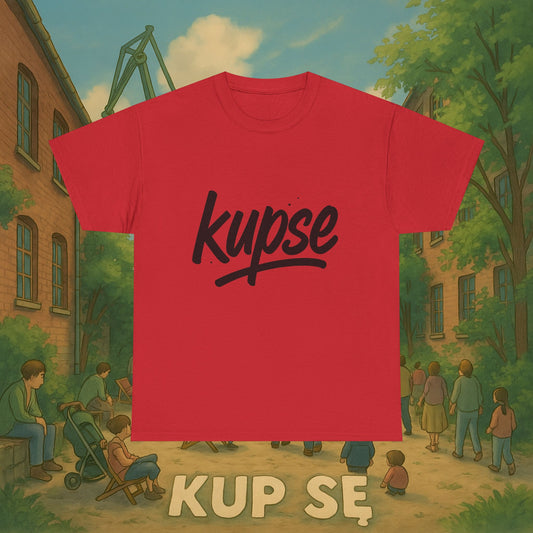 KupSe Logo t-shirt - Unisex Heavy Cotton Tee