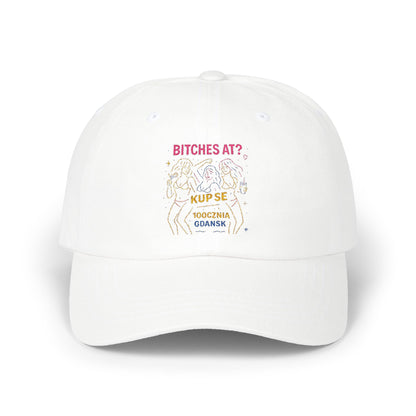 Czapka z daszkiem z grafiką Kup Se Bi*ches at? – modny Dad Cap z charakterem