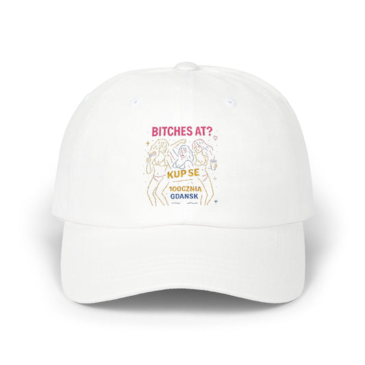 Czapka z daszkiem z grafiką Kup Se Bi*ches at? – modny Dad Cap z charakterem