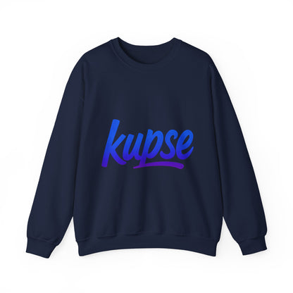 Bluza unisex z grafiką Kup Se Logo Blue – klasyczny crewneck i miejski styl