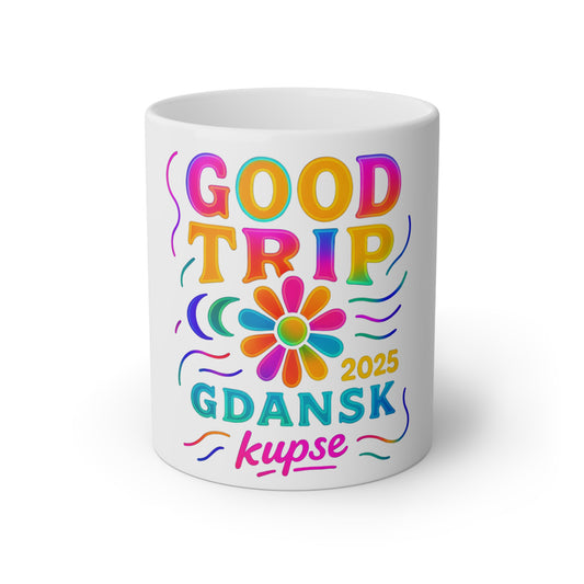 Kubek KupSe – Good Trip, Unikatowy Design, Lokalny Styl