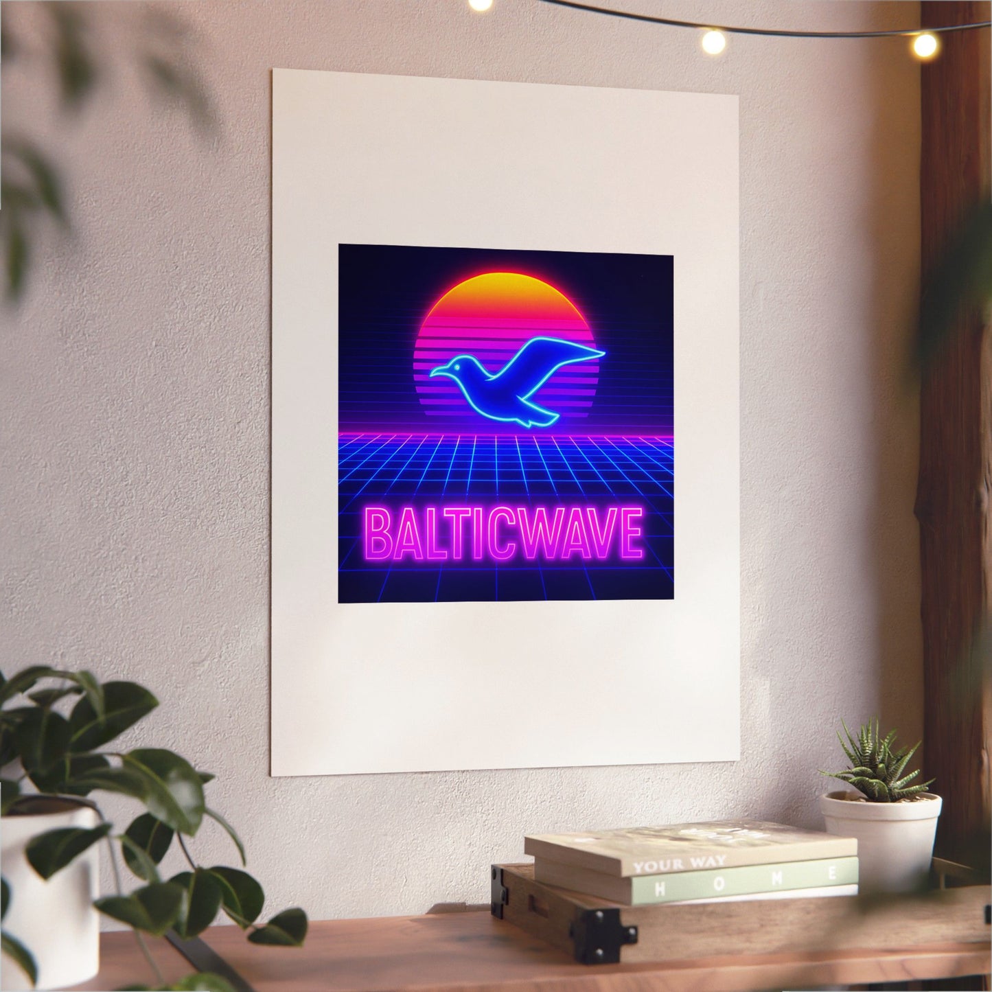 Obraz na panelu aluminiowym Baltic Wave – trwały wydruk w stylu Kup Se