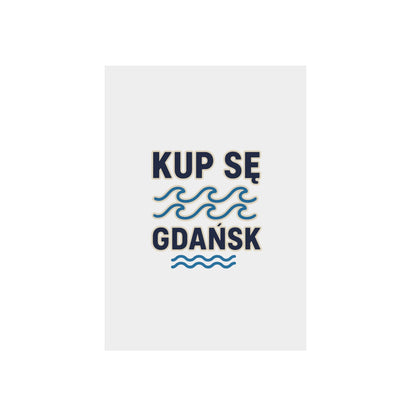 Obraz na panelu aluminiowym Gdańsk Fale – trwały wydruk w stylu Kup Se