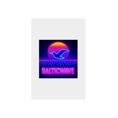 Obraz na panelu aluminiowym Baltic Wave – trwały wydruk w stylu Kup Se