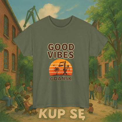 KupSe Good Vibes Style t-shirt - Unisex Heavy Cotton Tee