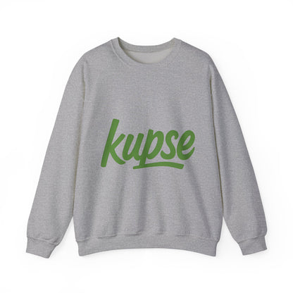 Bluza unisex z grafiką Kup Se Logo Green – klasyczny crewneck i miejski styl