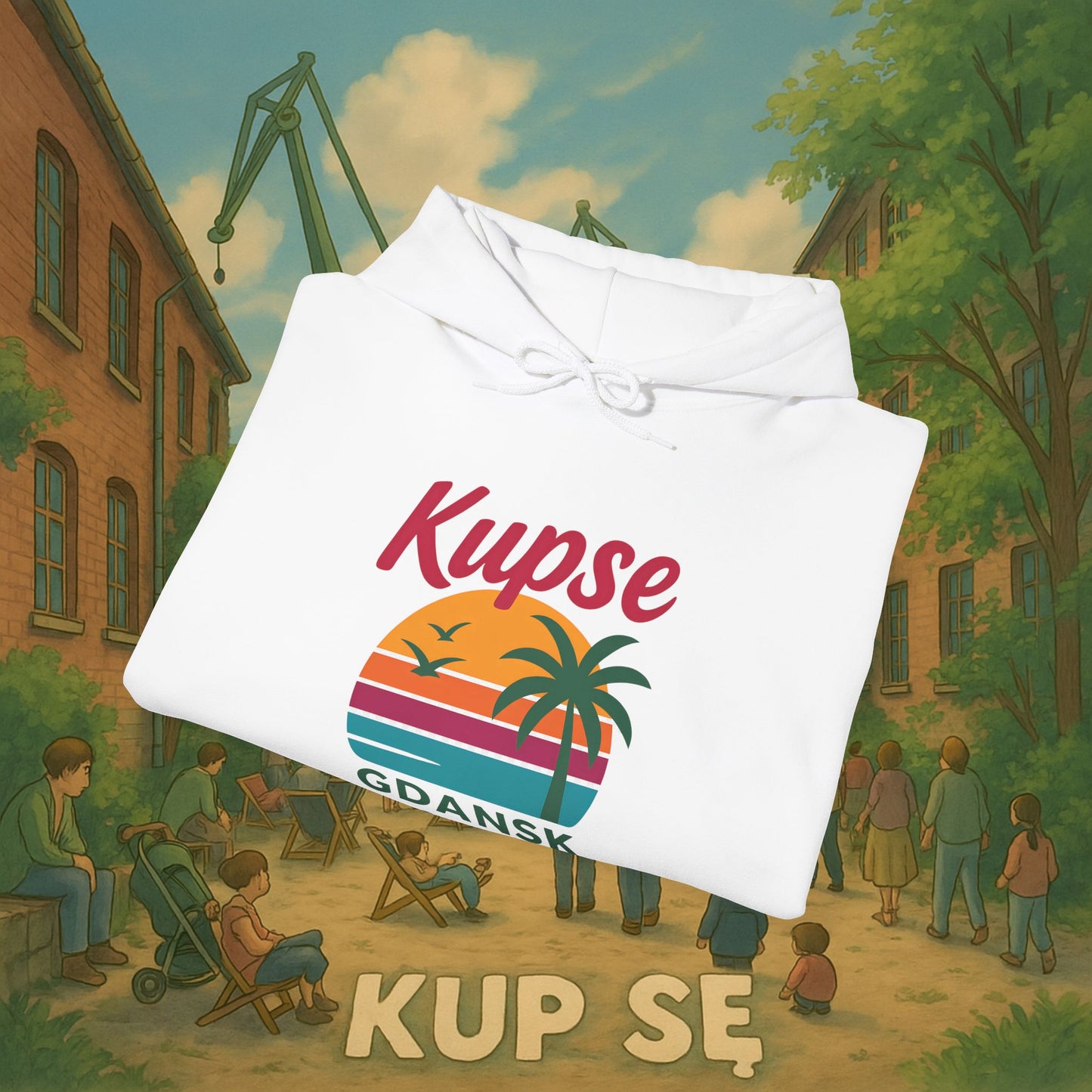 Unisex Heavy Blend Hoodie – 90s – Kup Se