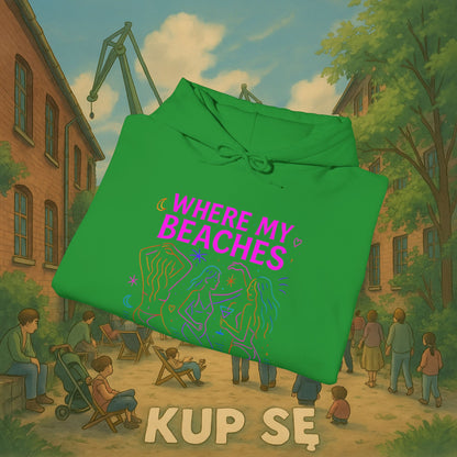 Unisex Heavy Blend Hoodie – Where My Beaches – Kup Se