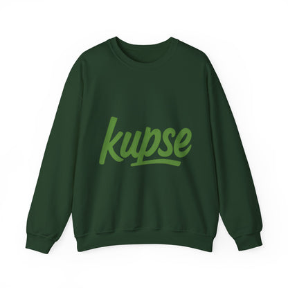 Bluza unisex z grafiką Kup Se Logo Green – klasyczny crewneck i miejski styl