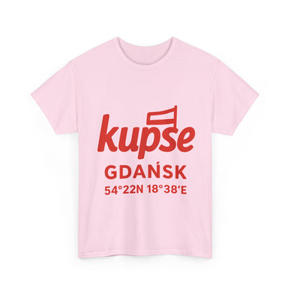 KupSe Logo Gdańsk Solidarność t-shirt - Unisex Heavy Cotton Tee