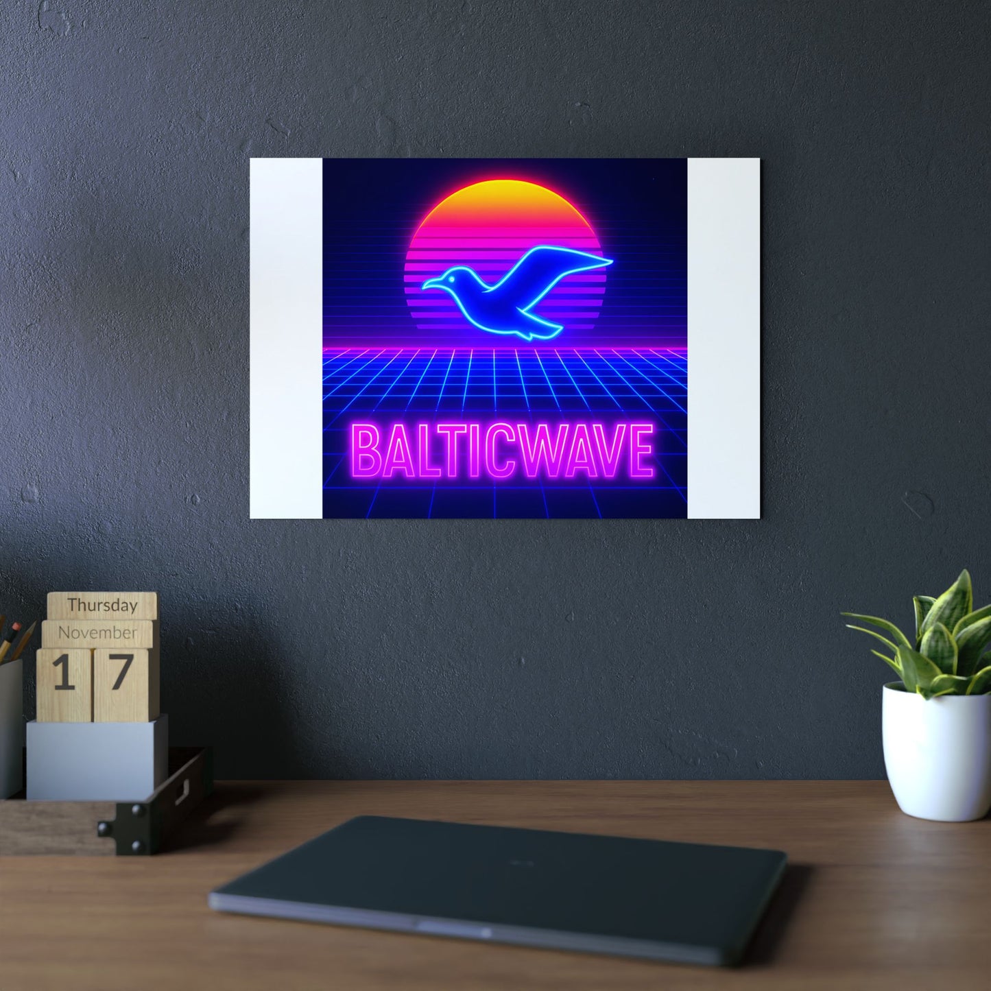 Obraz na panelu aluminiowym Baltic Wave – trwały wydruk w stylu Kup Se